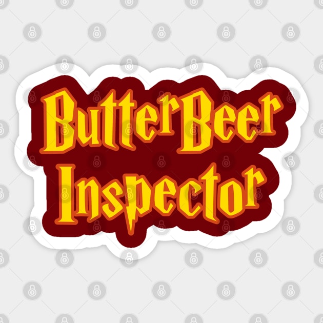 Beer of Butter Inspector  Inspector Sticker by Roufxis